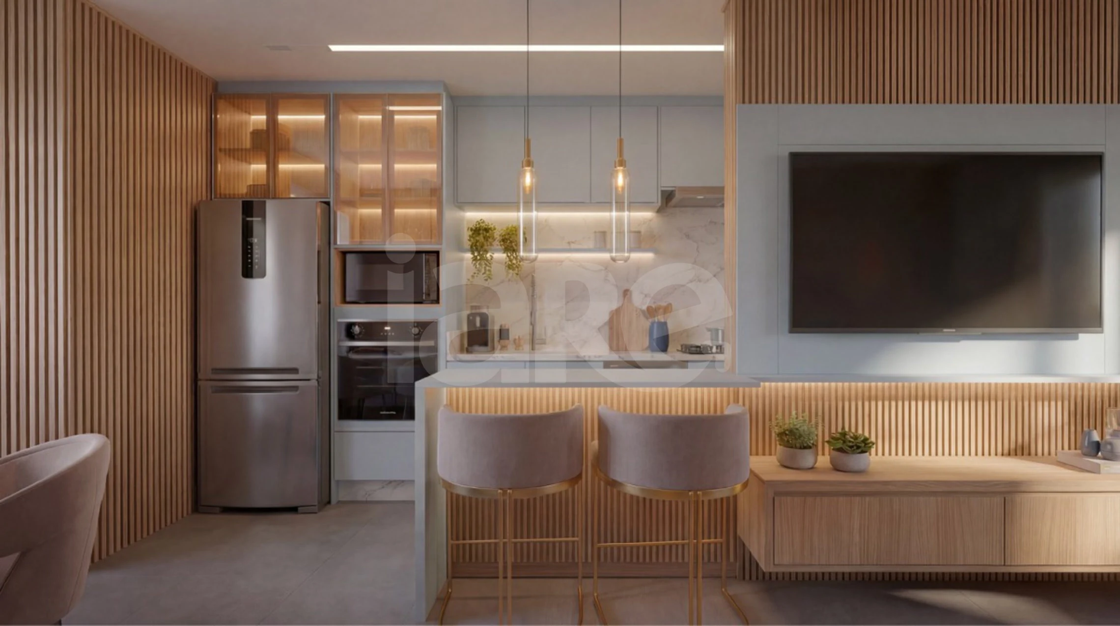 Villa D'Fiori - Apartamento com 103,49 m², em Morrinhos — foto 3