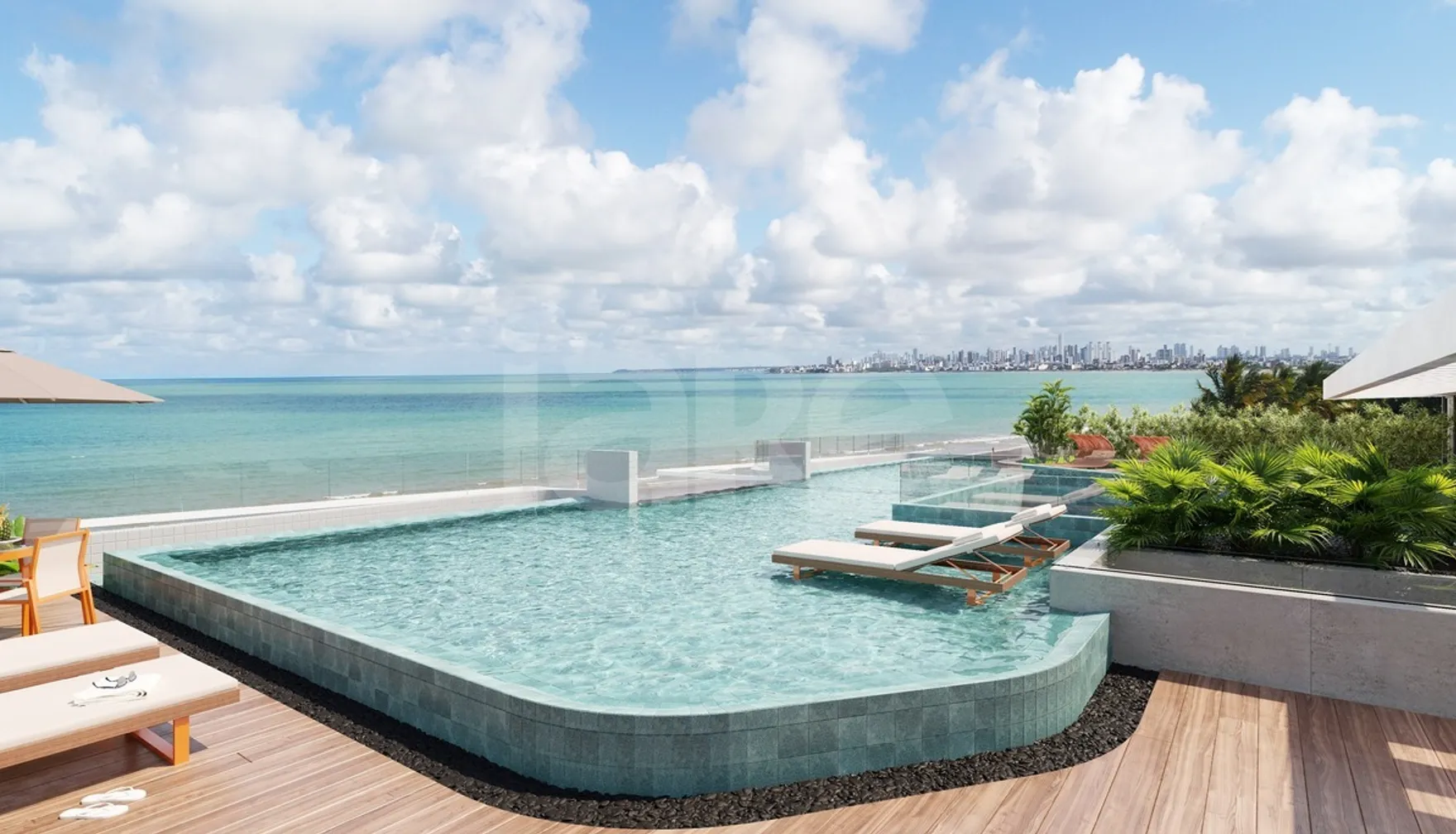 Azimut - Garden com 31,2 m², em Intermares — foto 19
