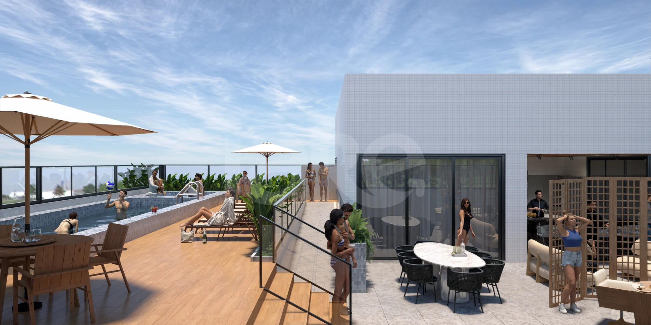 Ocean Breeze - Studio com 25,65 m², em Poço — foto 14