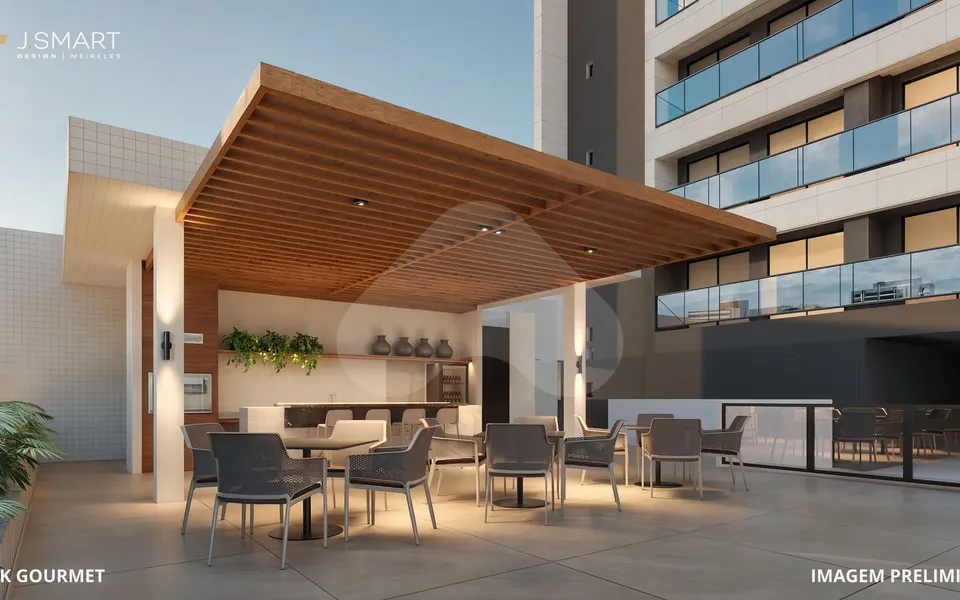 J.Smart Design Meireles - Apartamento com 56,4 m², em Meireles — foto 8