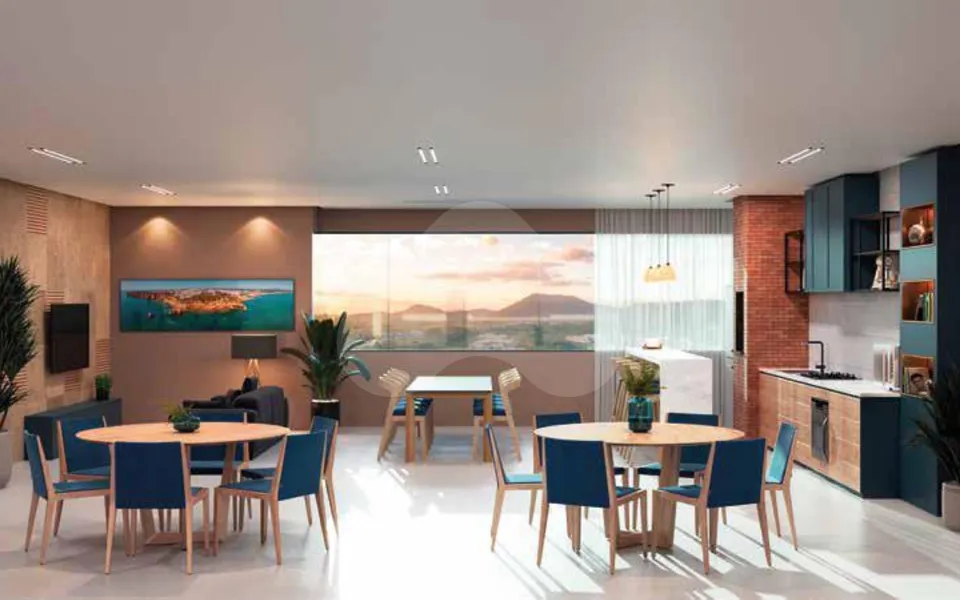 Algarve Residencial - Apartamento com 58,68 m², em Morretes — foto 2
