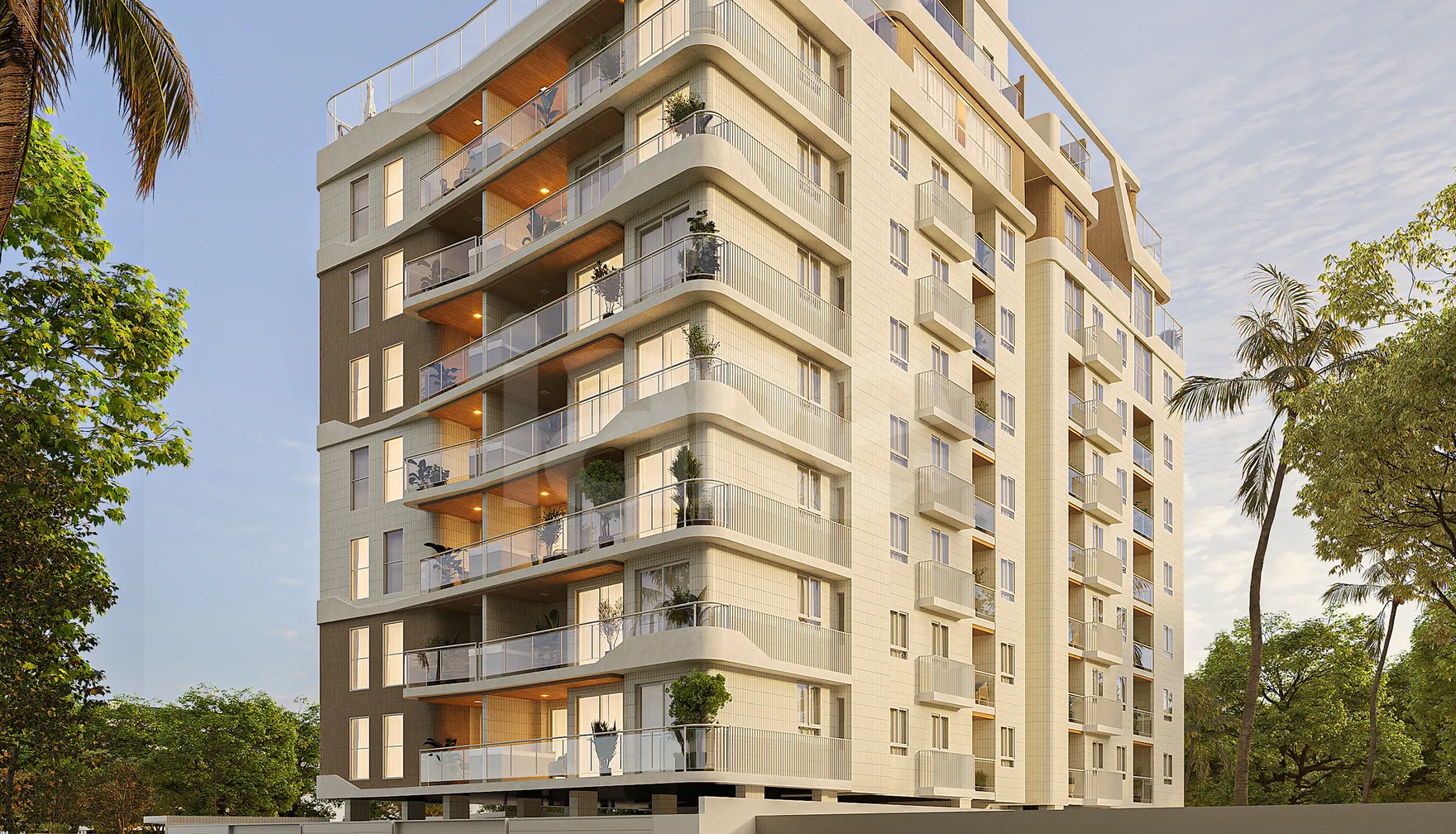 Plaza Blanca - Apartamento com 65,79 m², em Ponta de Campina — foto 2