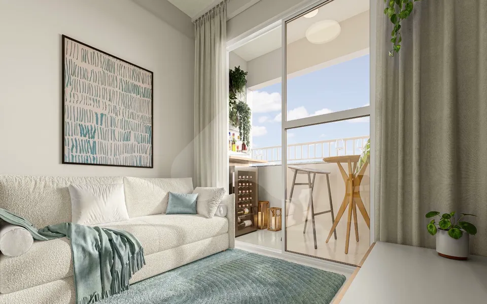 Spazio Saint Francis - Apartamento com 34,57 m², em Cidade São Mateus — foto 3
