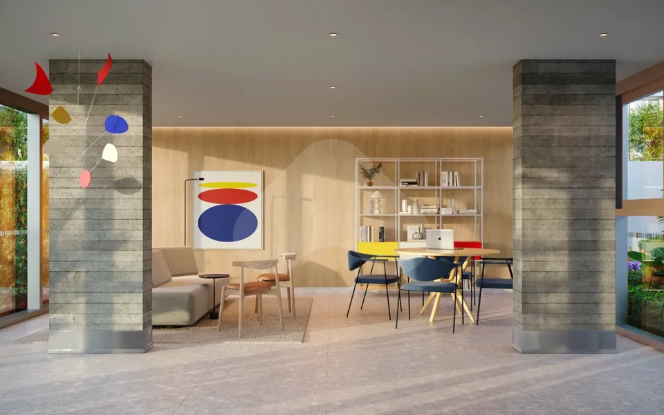 Cosmo Hype Living - Garden com 26,23 m², em Alto da Rua XV — foto 5