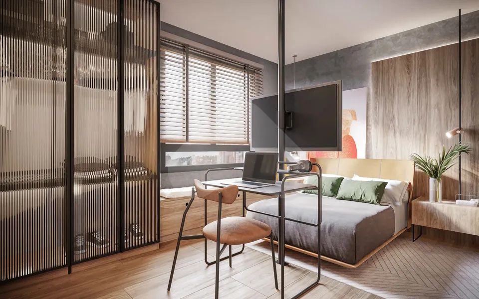 Yzy Full Life - Studio com 44,65 m², em Partenon — foto 25
