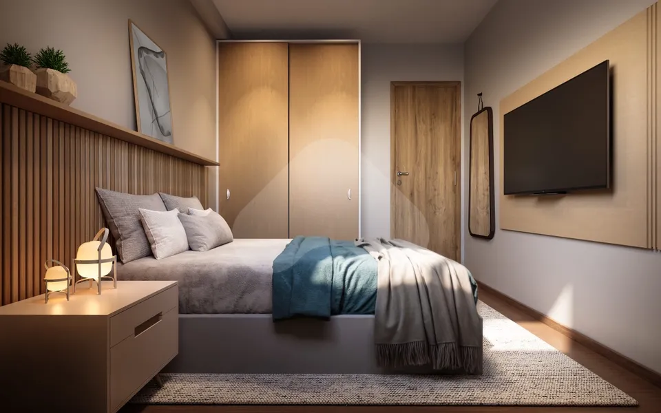 San Miller - Apartamento com 34,09 m², em Jardim Brasil — foto 3