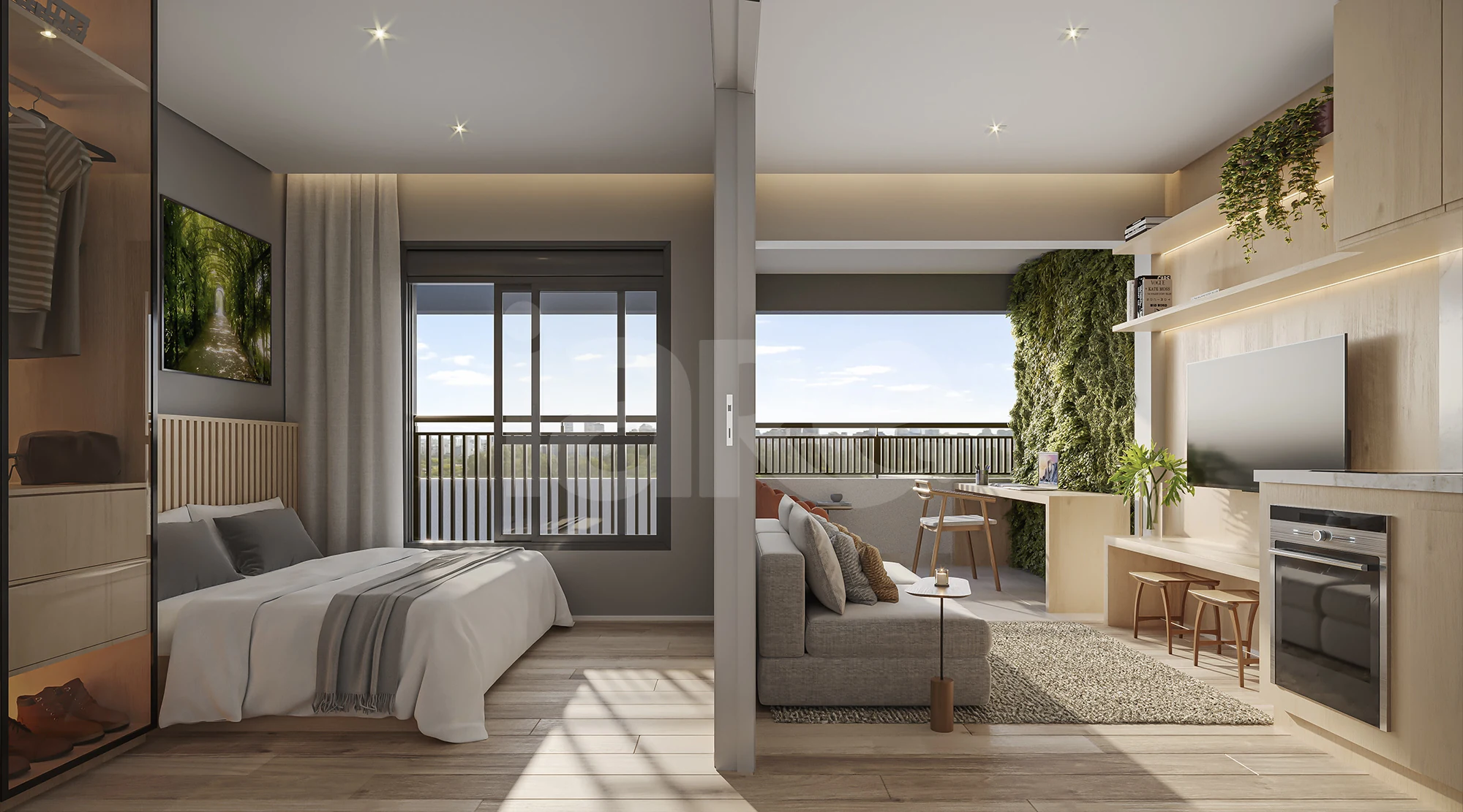 Essência Brasileira - Apartamento com 31,6 m², em Pinheiros — foto 2