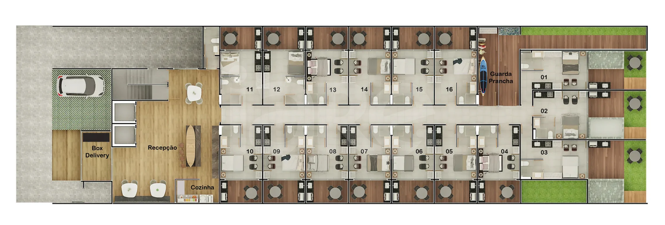 Planta — Pavimento térreo
