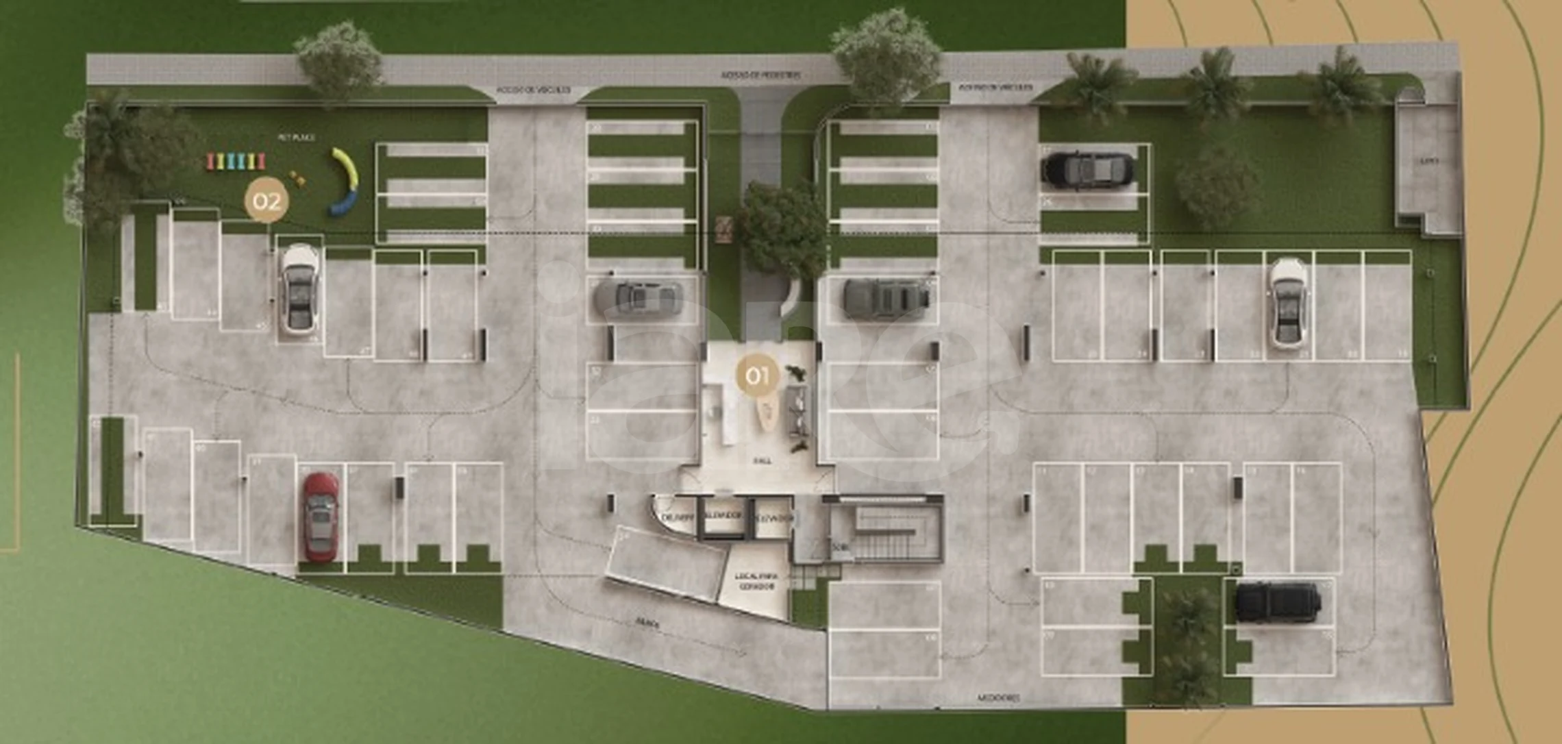Planta — Pavimento térreo