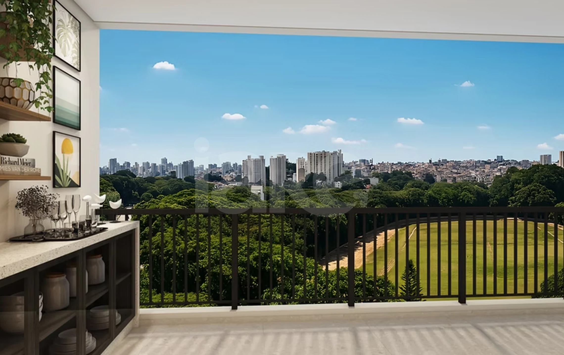 Home Park Chácara do Jockey - Apartamento com 42,37 m², em Ferreira — foto 4