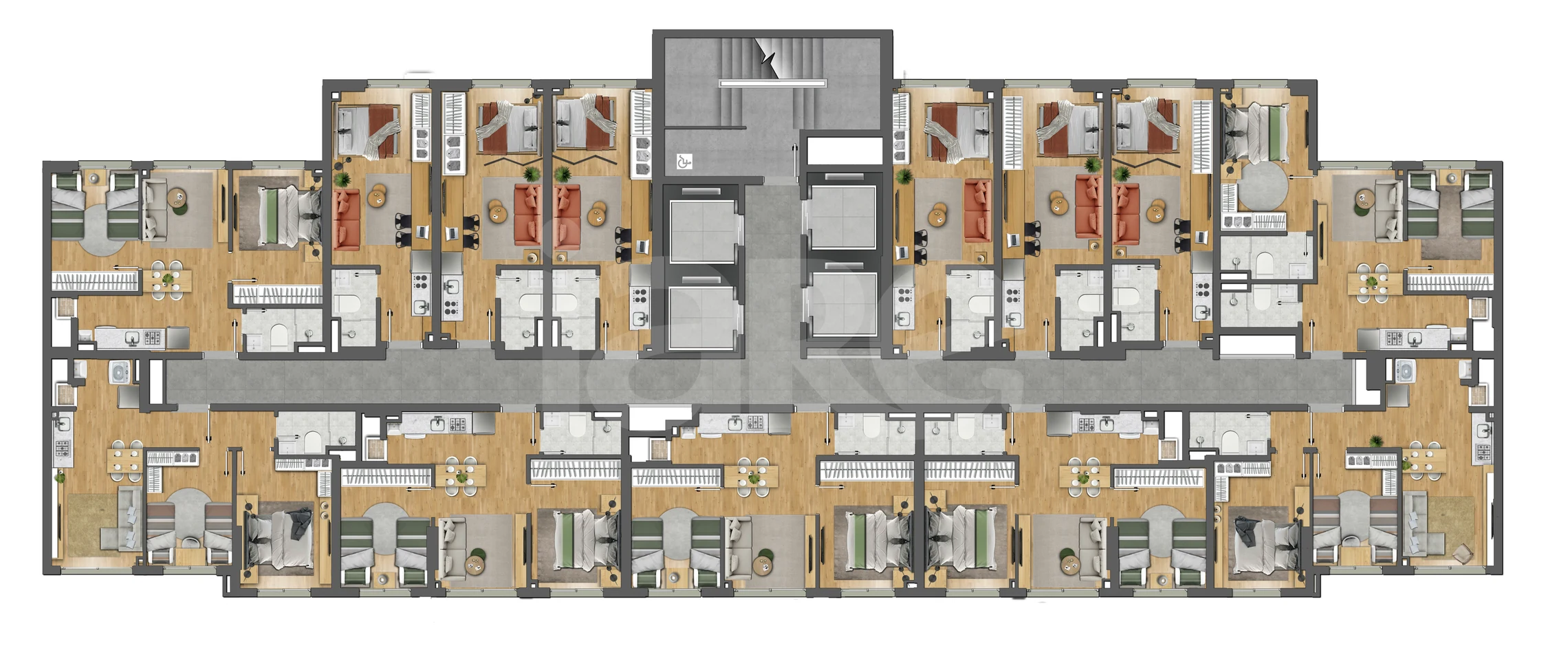 Planta — Pavimento 04
