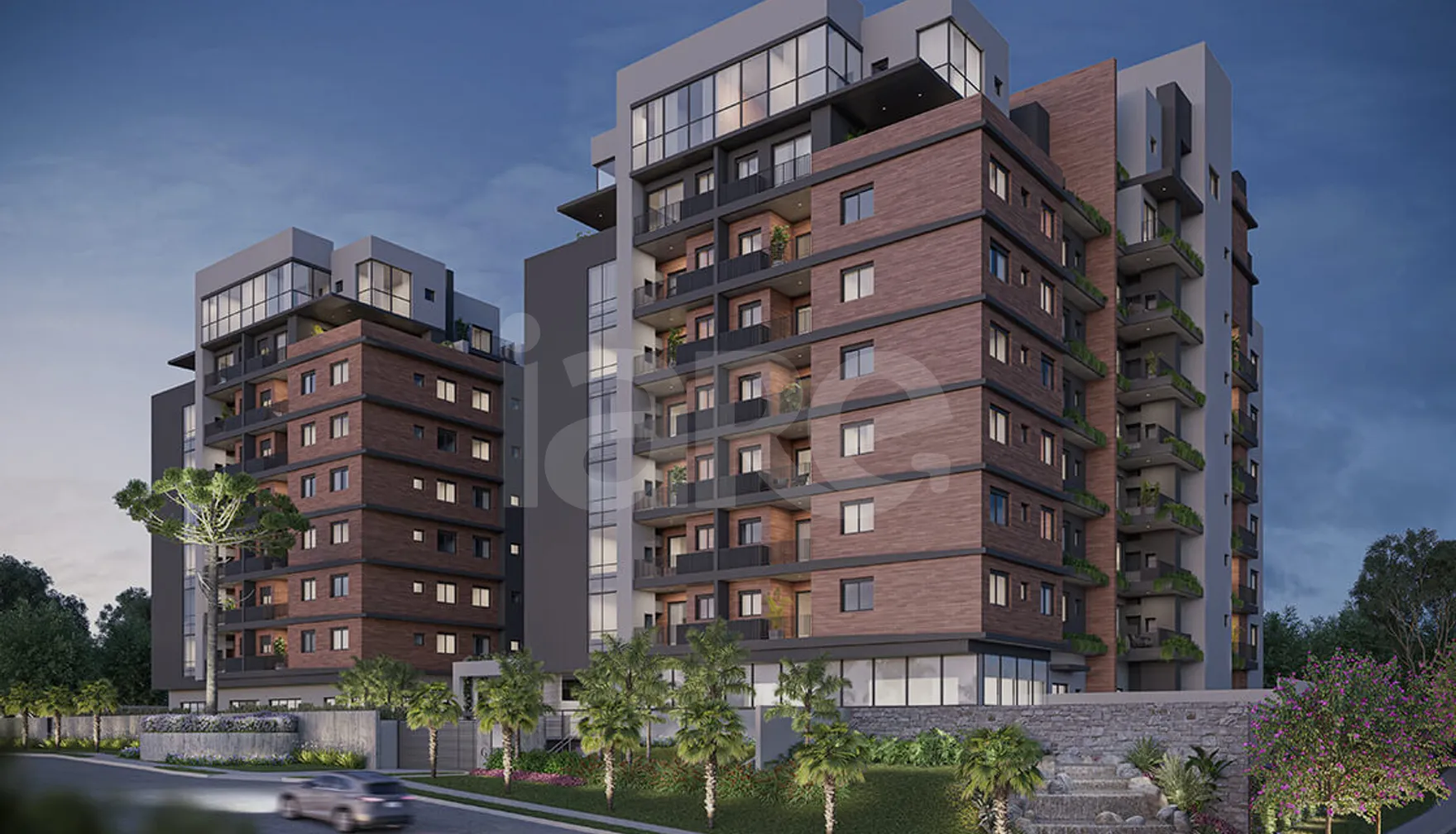 Gaia - Apartamento com 154,05 m², em Cabral — foto 1