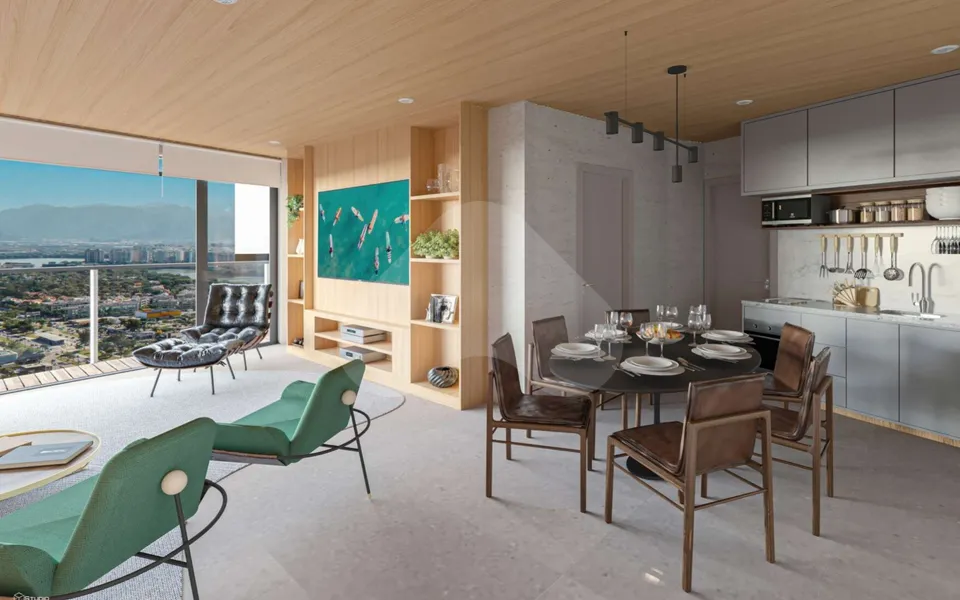 Niemeyer 360° Residences - Studio com 40 m², em Barra da Tijuca — foto 28