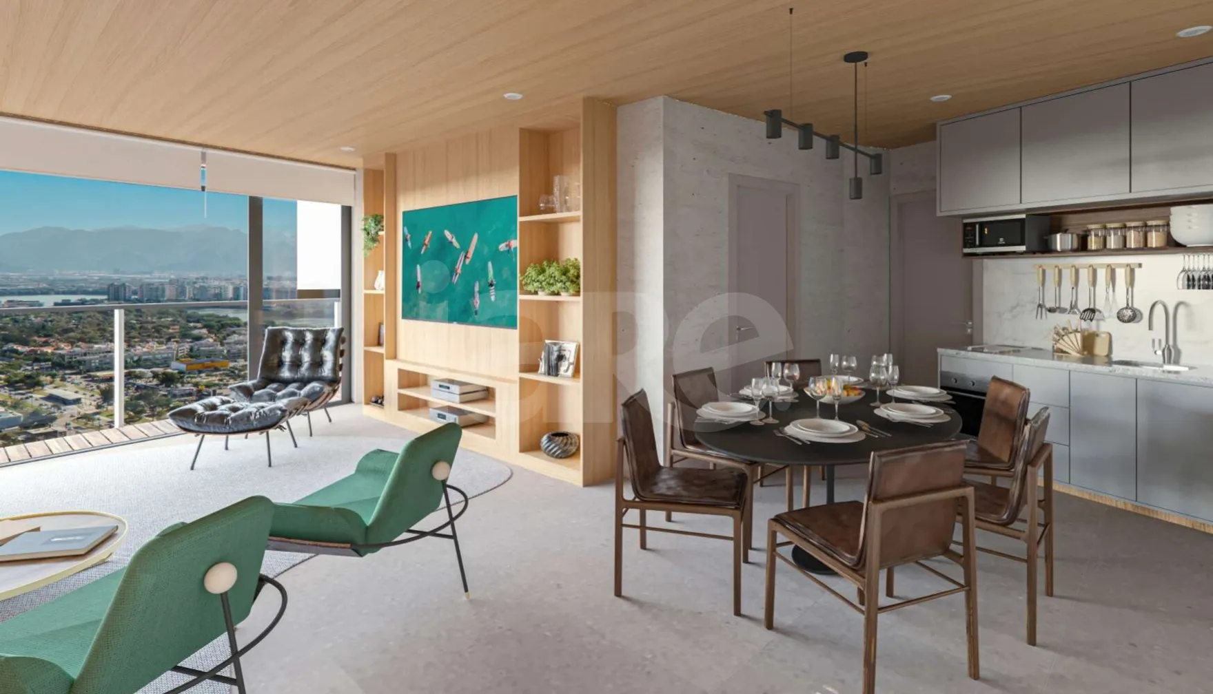 Niemeyer 360° Residences - Studio com 40 m², em Barra da Tijuca — foto 3