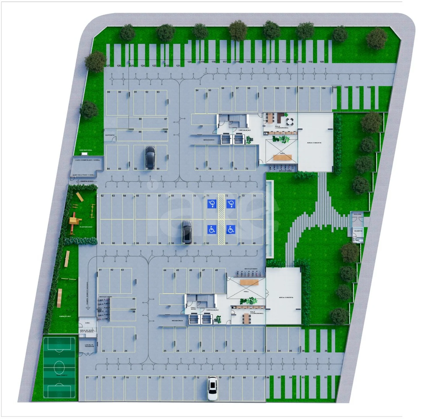 Planta — Pavimento térreo