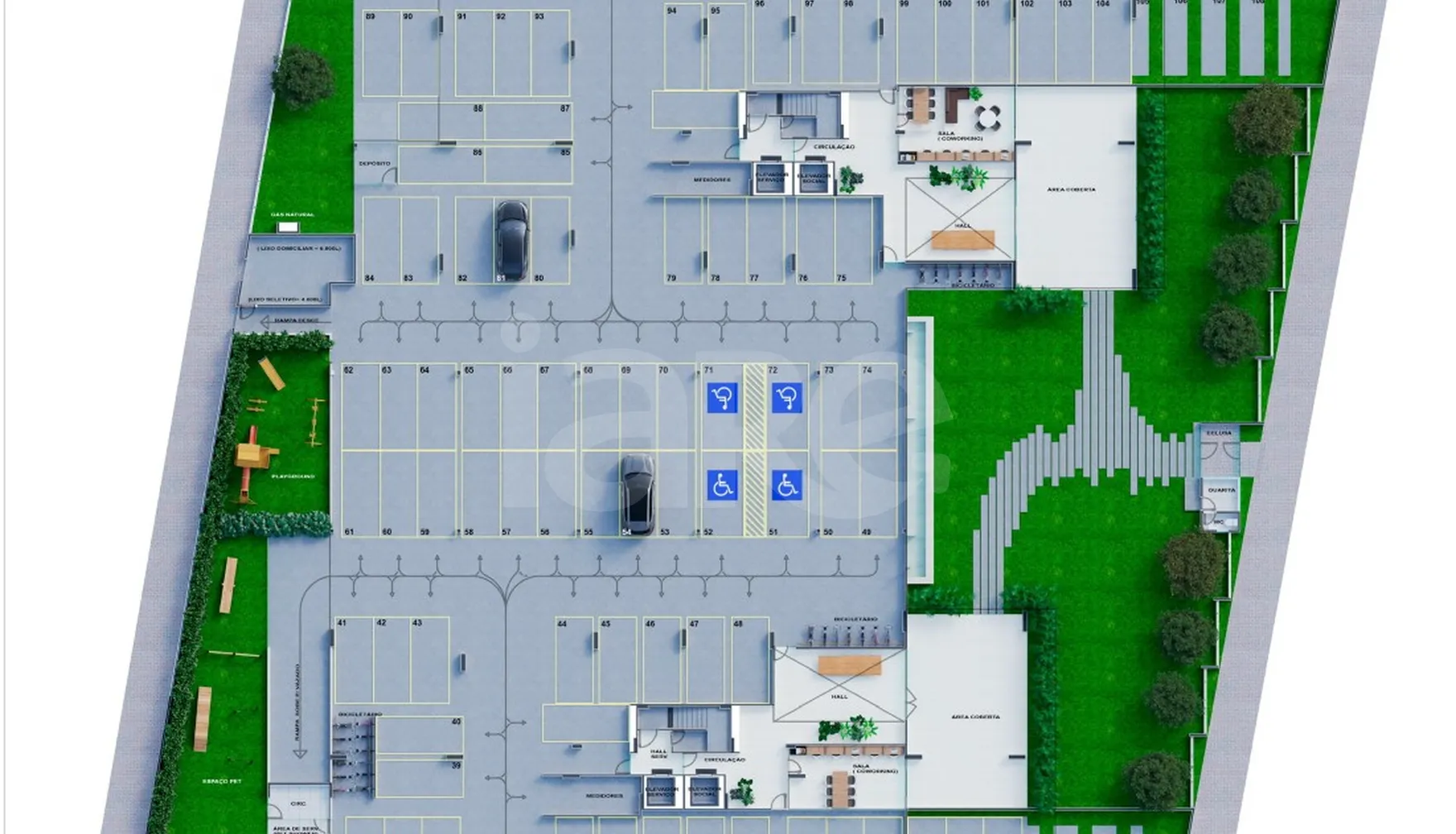 Planta — Pavimento térreo
