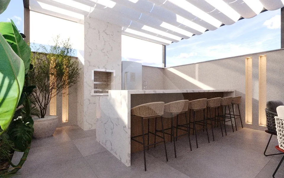 Copacabana - Apartamento com 81,55 m², em Perequê — foto 8