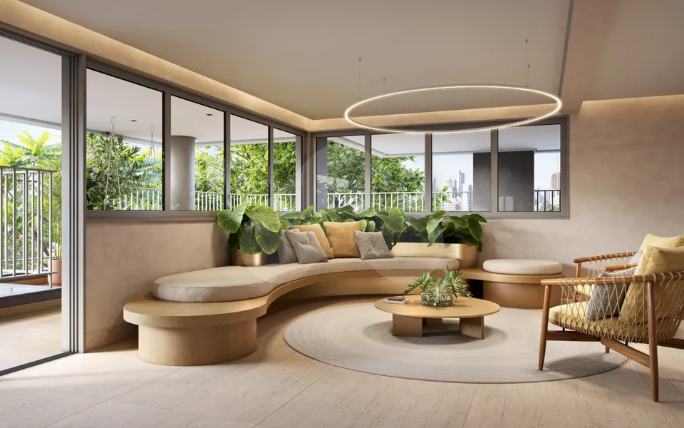 Eucalys Moema Lírio - Apartamento com 86,07 m², em Indianópolis — foto 9