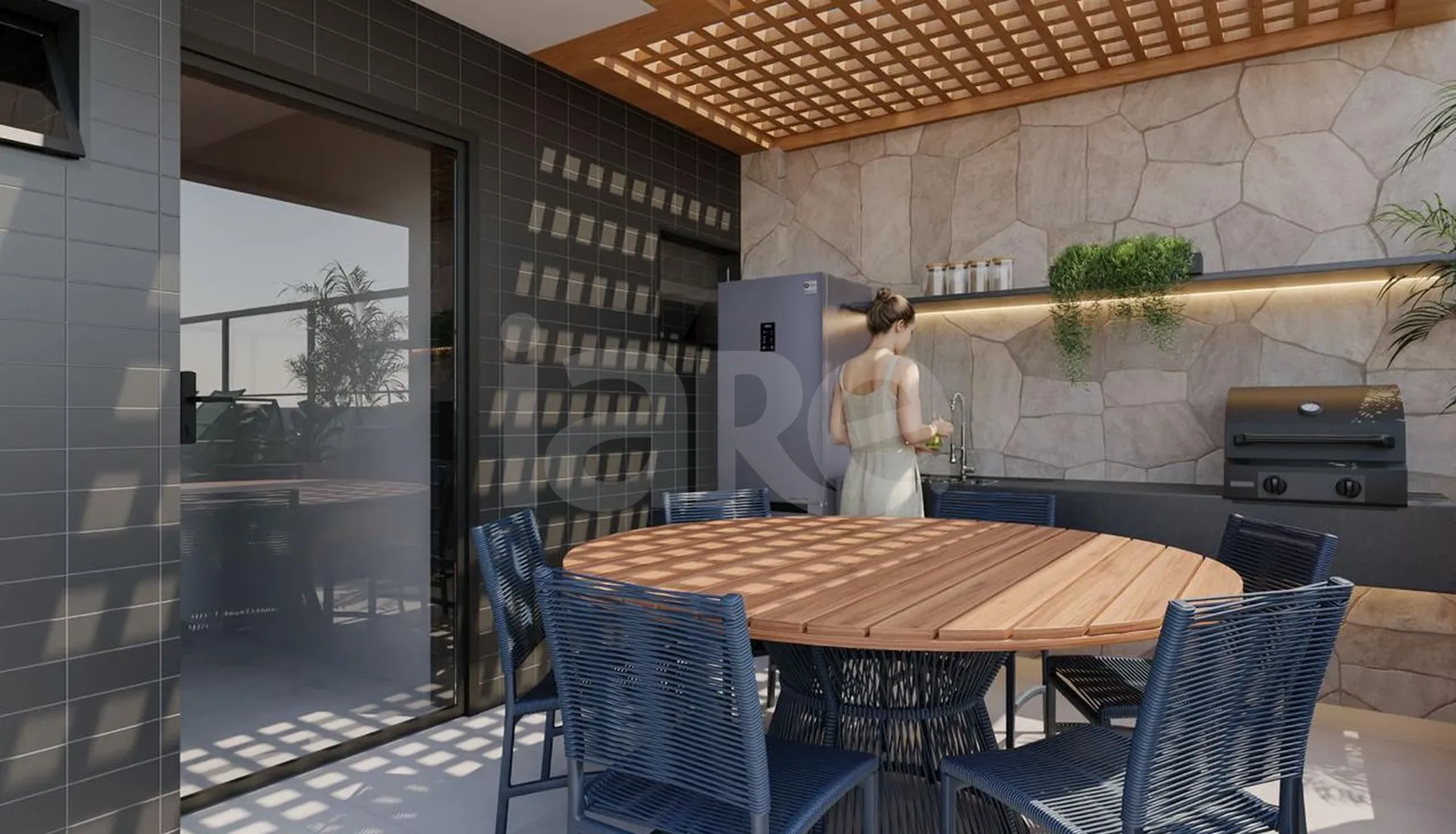 Parahyba Concept - Studio com 18 m², em Jardim Oceania — foto 15