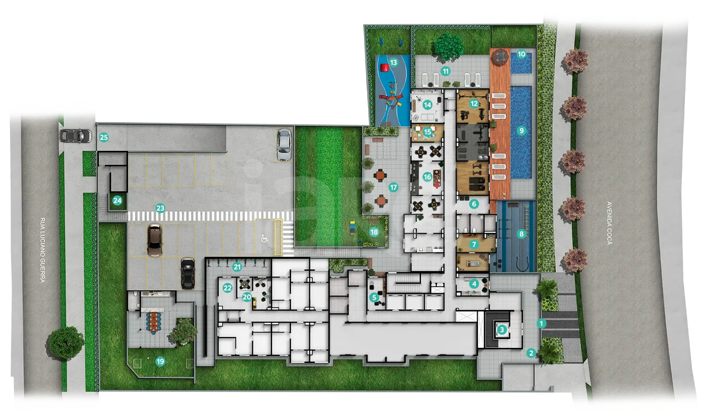 Planta — Implantação