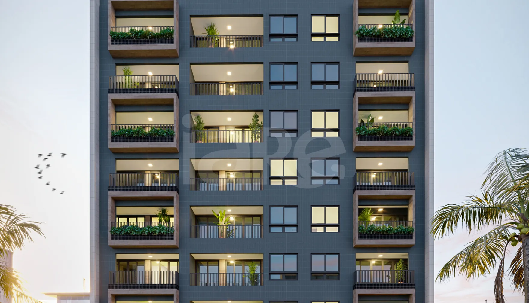 EQ Ocean - Apartamento com 92,46 m², em Intermares — foto 1
