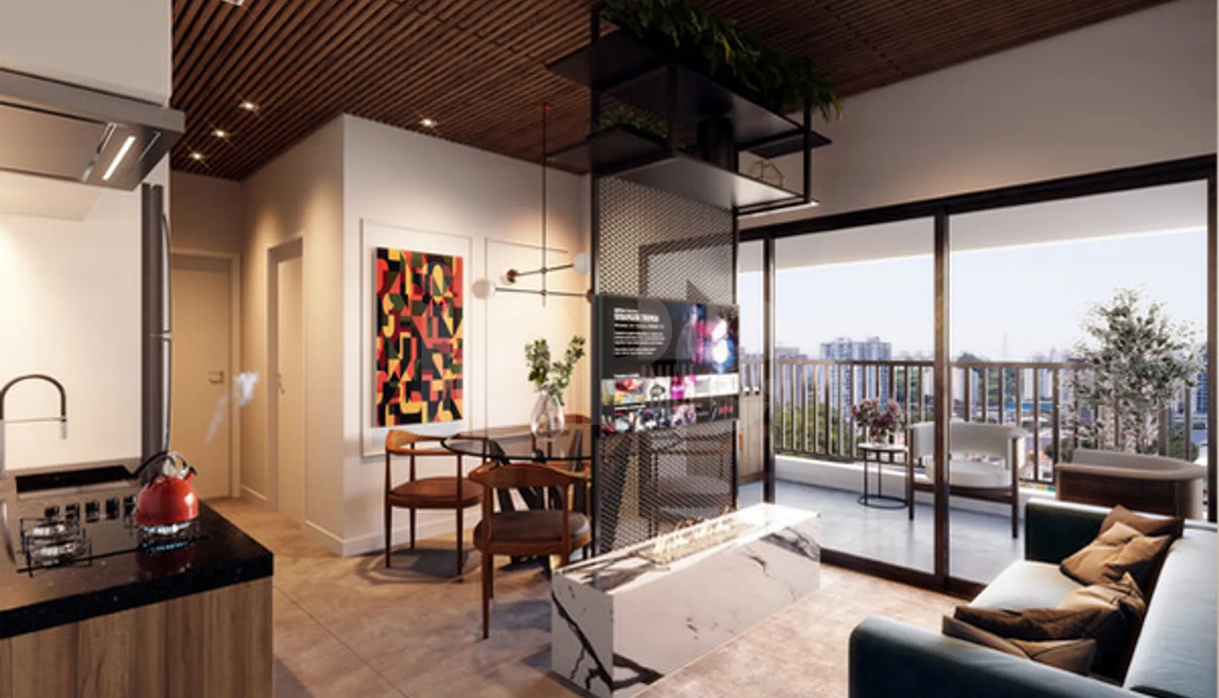 Symmetry Zabo - Apartamento com 52,27 m², em Jardim Paulista — foto 2