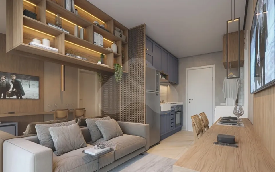 Plano&Nova Espraiada - Apartamento com 26,85 m², em Campo Belo — foto 2