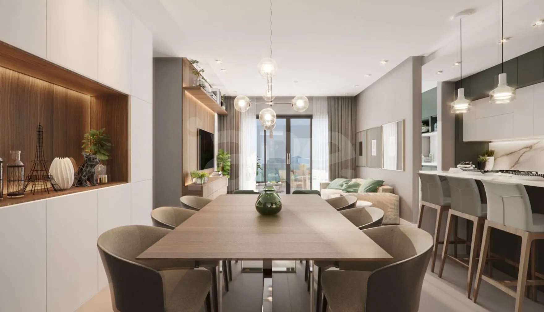 Colina de São Pedro - Apartamento com 123,14 m², em Barreiros — foto 3