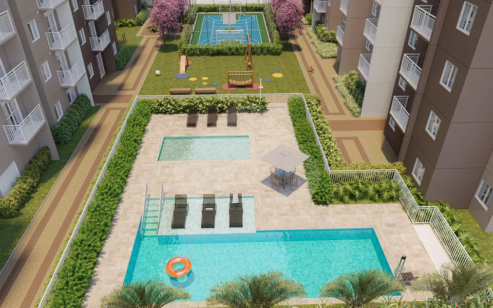 Mundo Park Alvorada - Apartamento com 27,17 m², em Campo Grande — foto 29