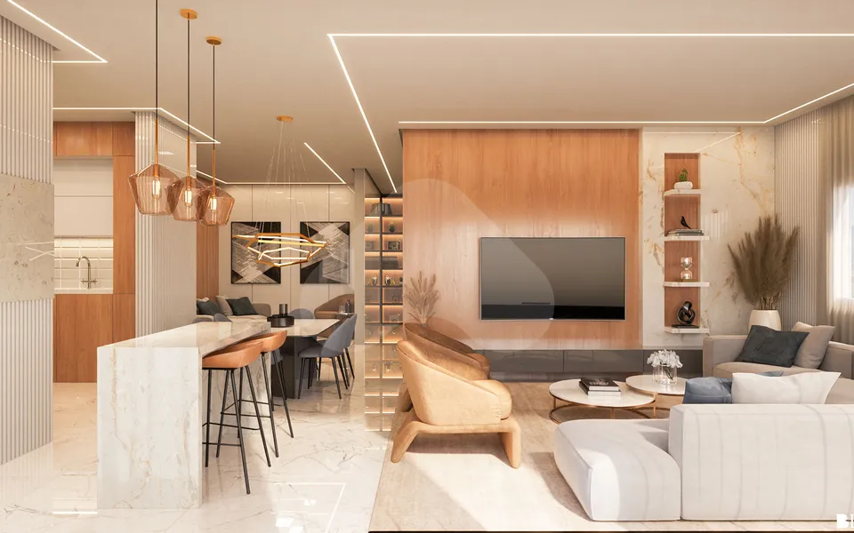 Turin Residenziale - Apartamento com 116,6 m², em Perequê — foto 13
