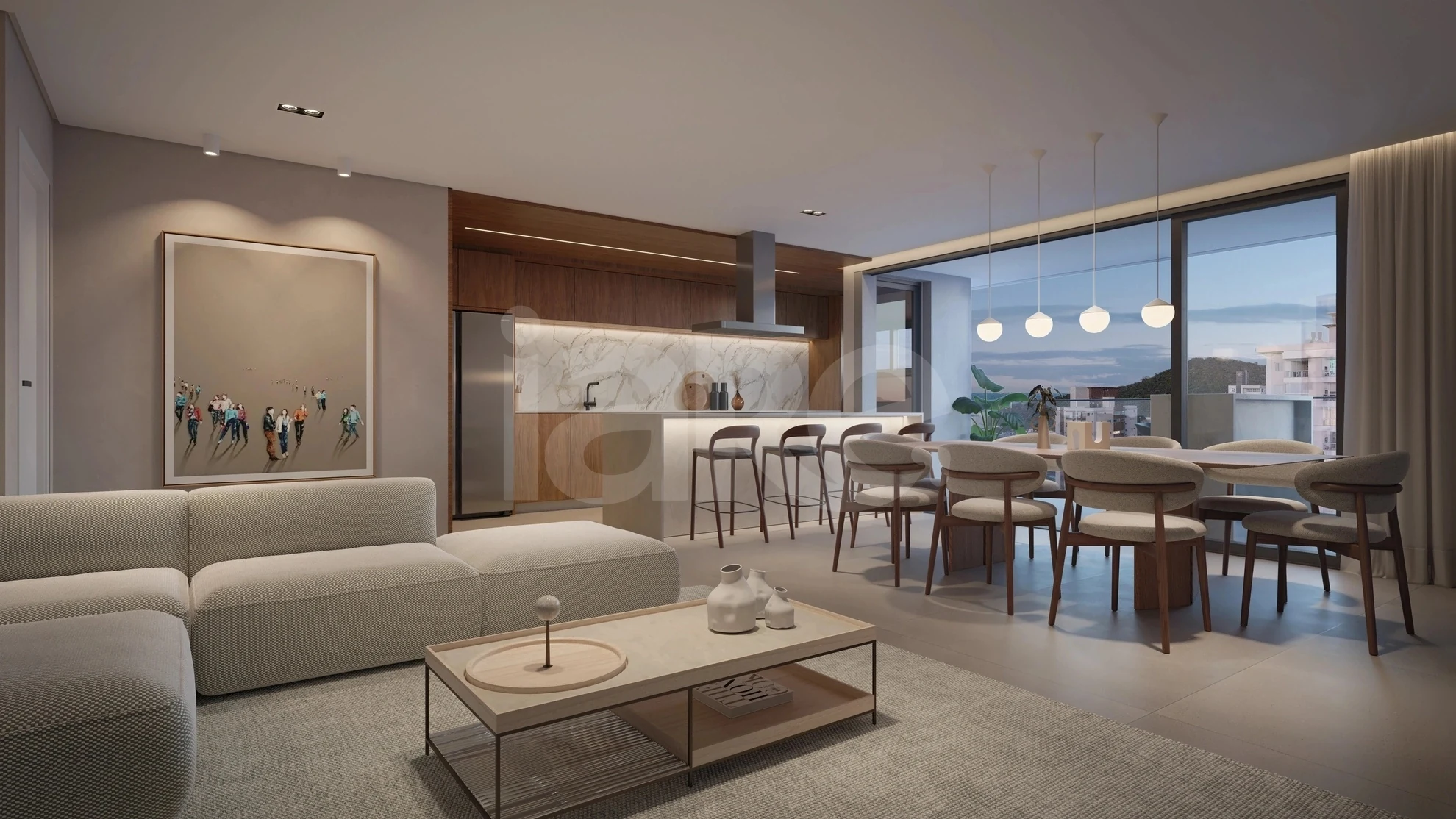 Volo Riviera - Cobertura com 228,4 m², em Fazenda — foto 5