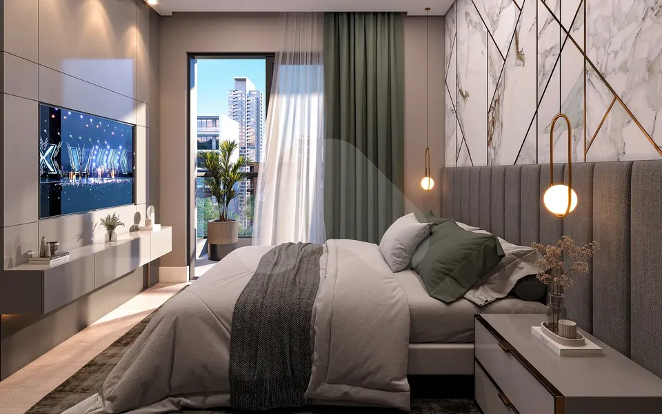 Atrio - Apartamento com 132 m², em Meia Praia — foto 22