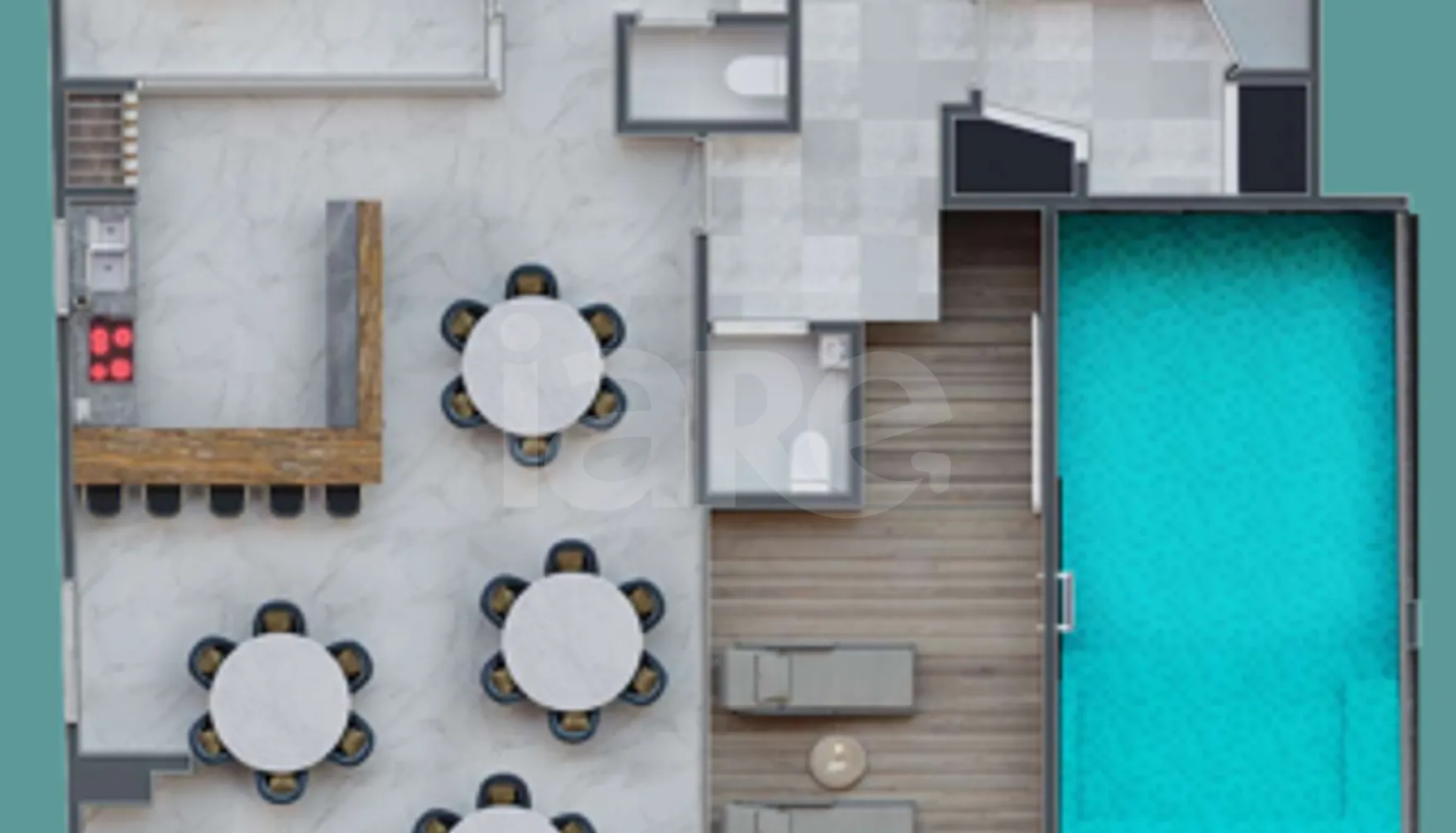 Planta — Pavimento lazer