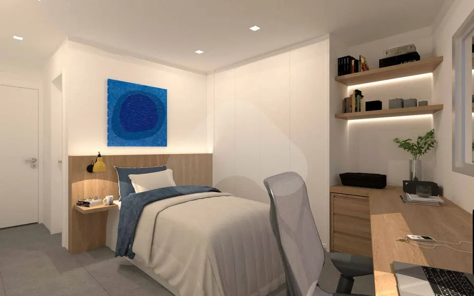 Gloria del'art Coliving - Studio com 36,34 m², em Glória — foto 24