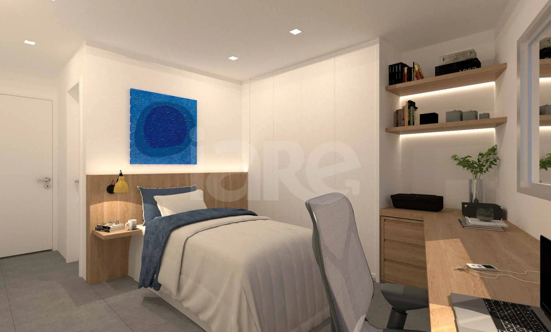 Gloria del'art Coliving - Studio com 52,47 m², em Glória — foto 14