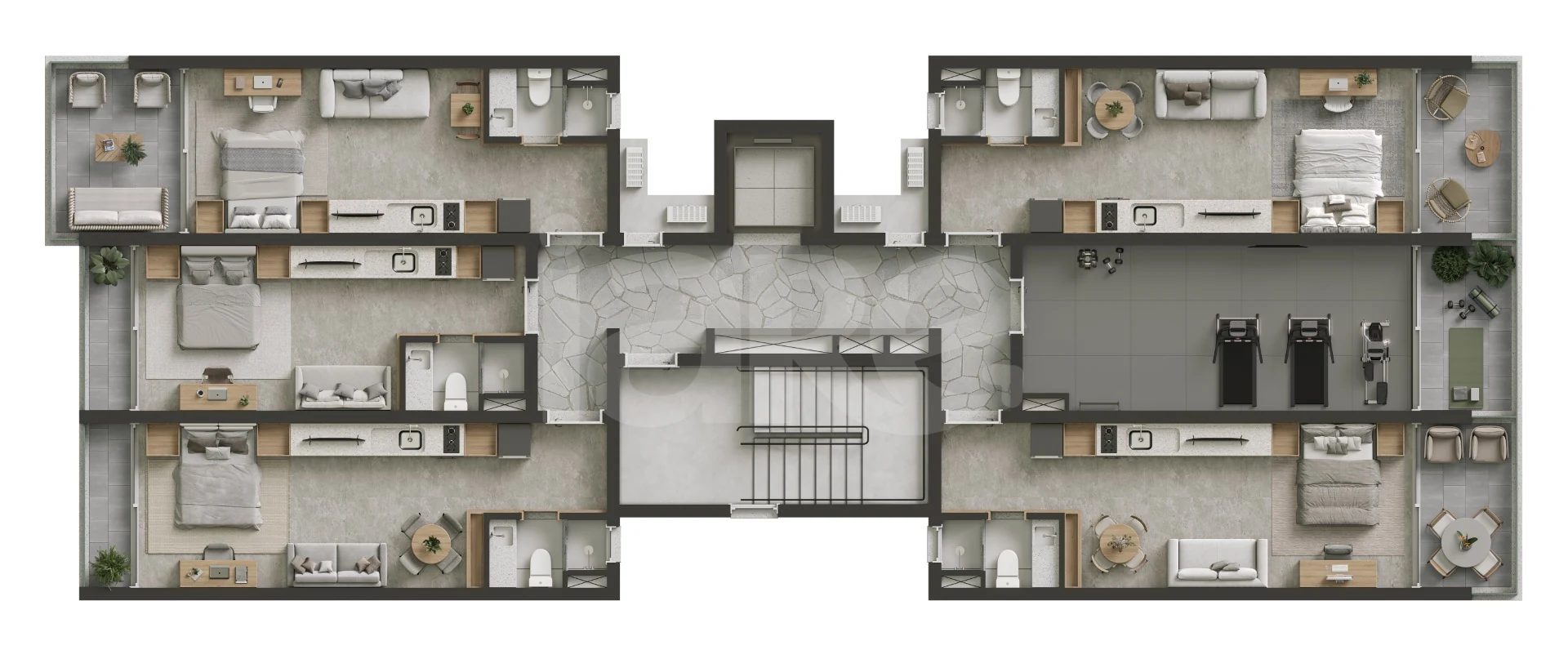 Planta — Pavimento 5