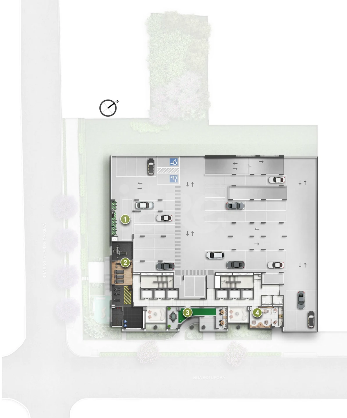 Planta — Pavimento 1