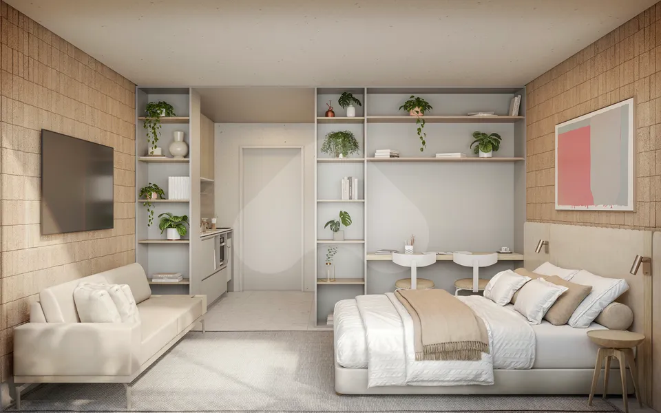 Edifício Paulistano - Studio com 31,17 m², em Jardins — foto 10