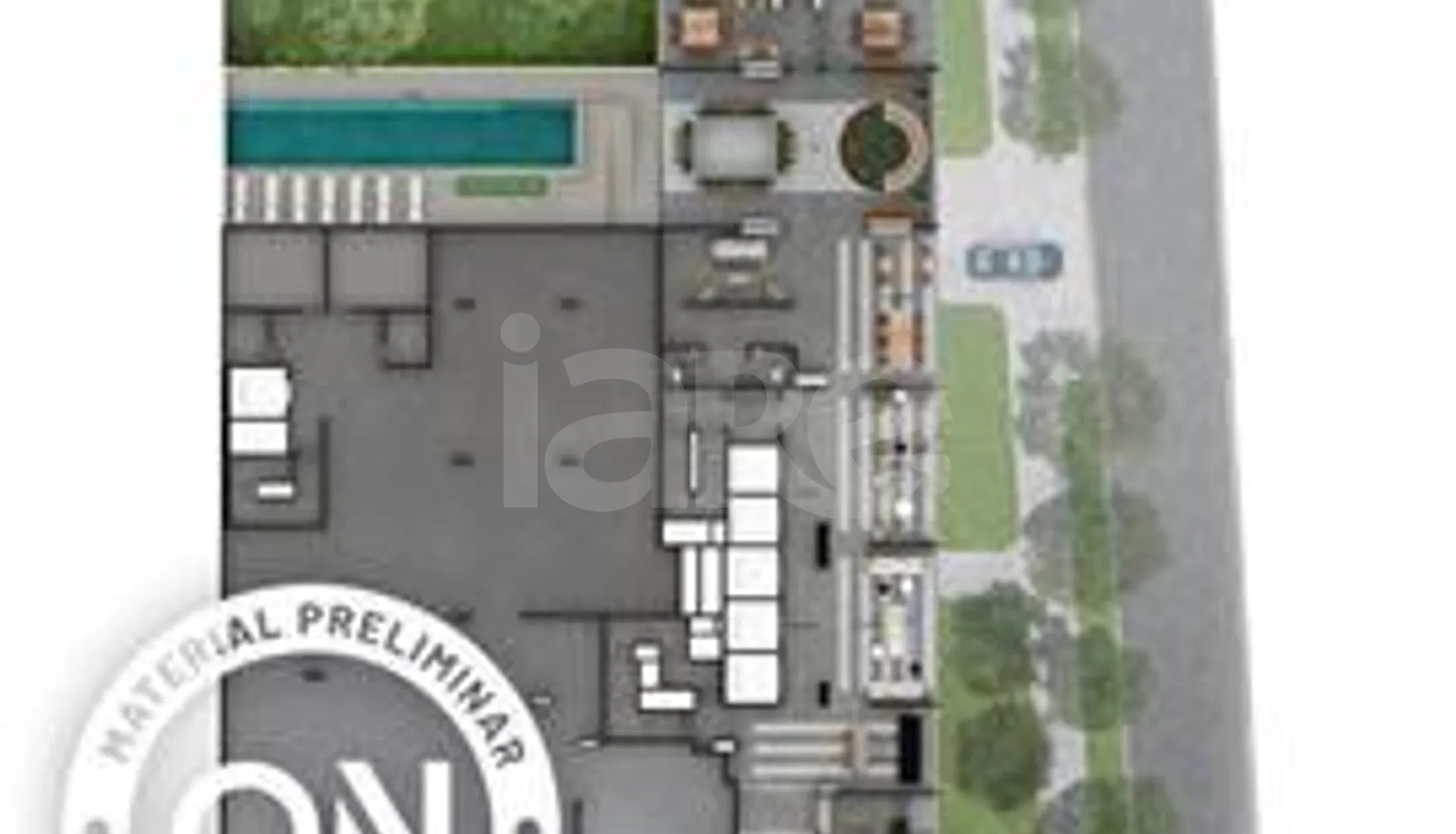 Planta — Implantação térreo