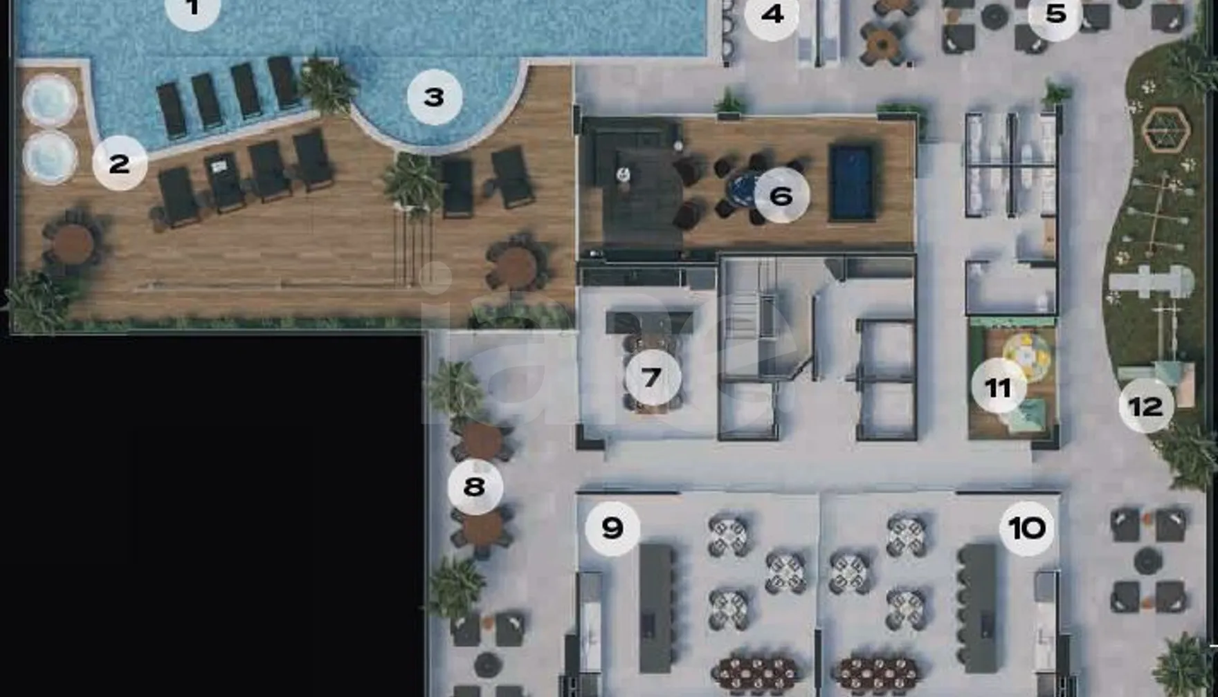 Planta — Pavimento lazer 2
