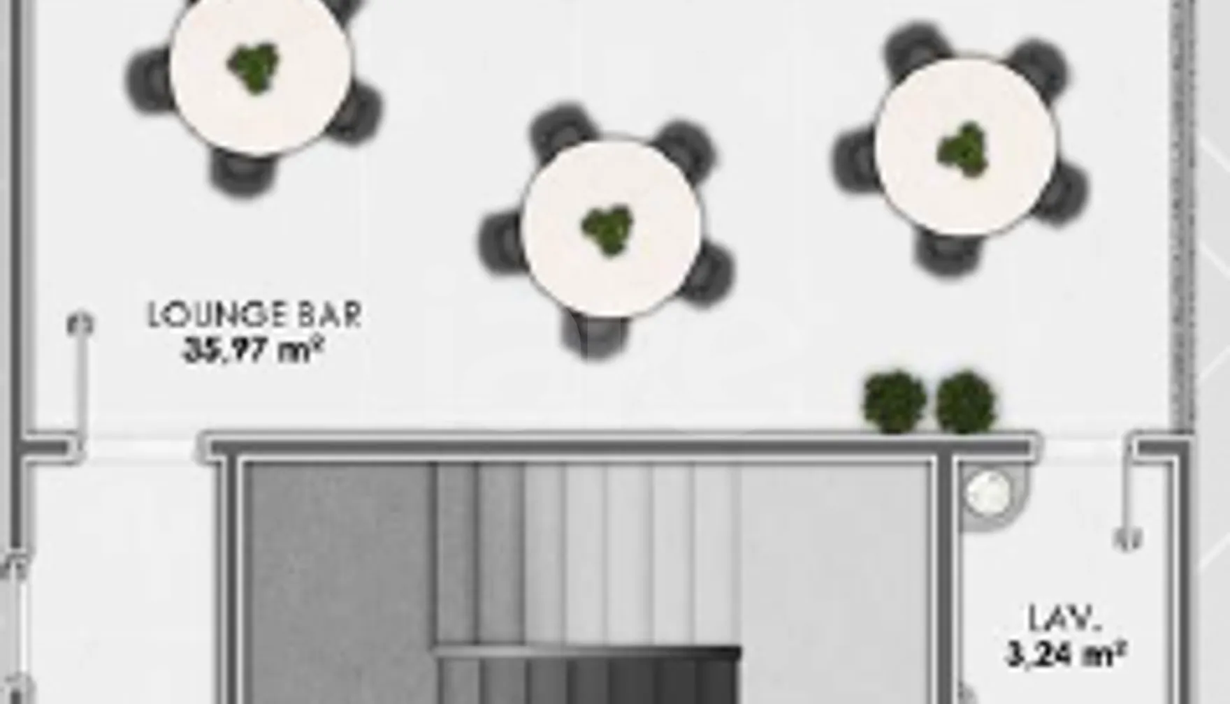 Planta — Pavimento rooftop