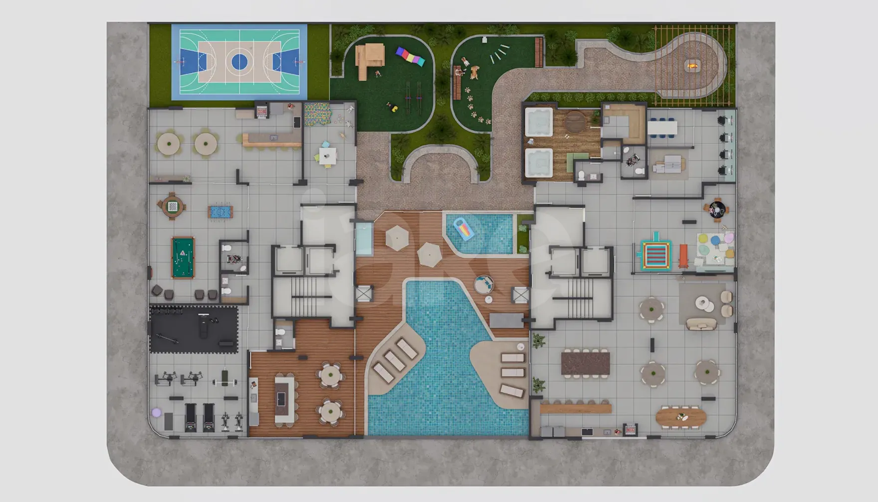 Planta — Pavimento lazer 2