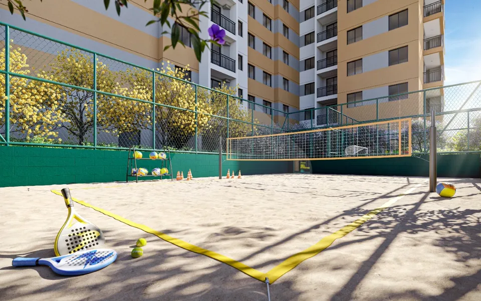 Parque das Nações Condomínio Granja Julieta - Apartamento com 37 m², em Jardim Caravelas — foto 11