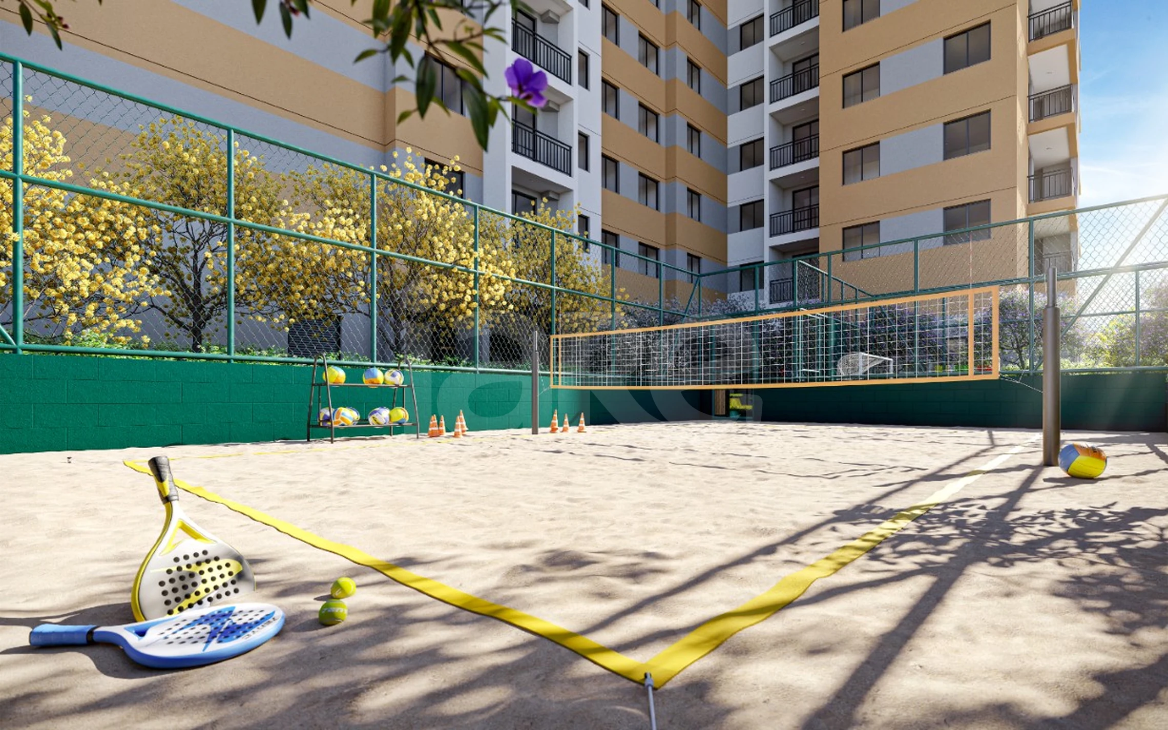 Parque das Nações Condomínio Granja Julieta - Apartamento com 42 m², em Jardim Caravelas — foto 11