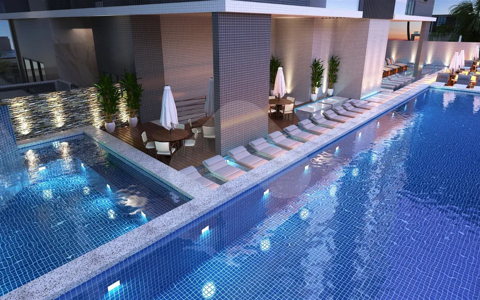 Gigante de Nazaré - Apartamento com 82,52 m², em Perequê — foto 10