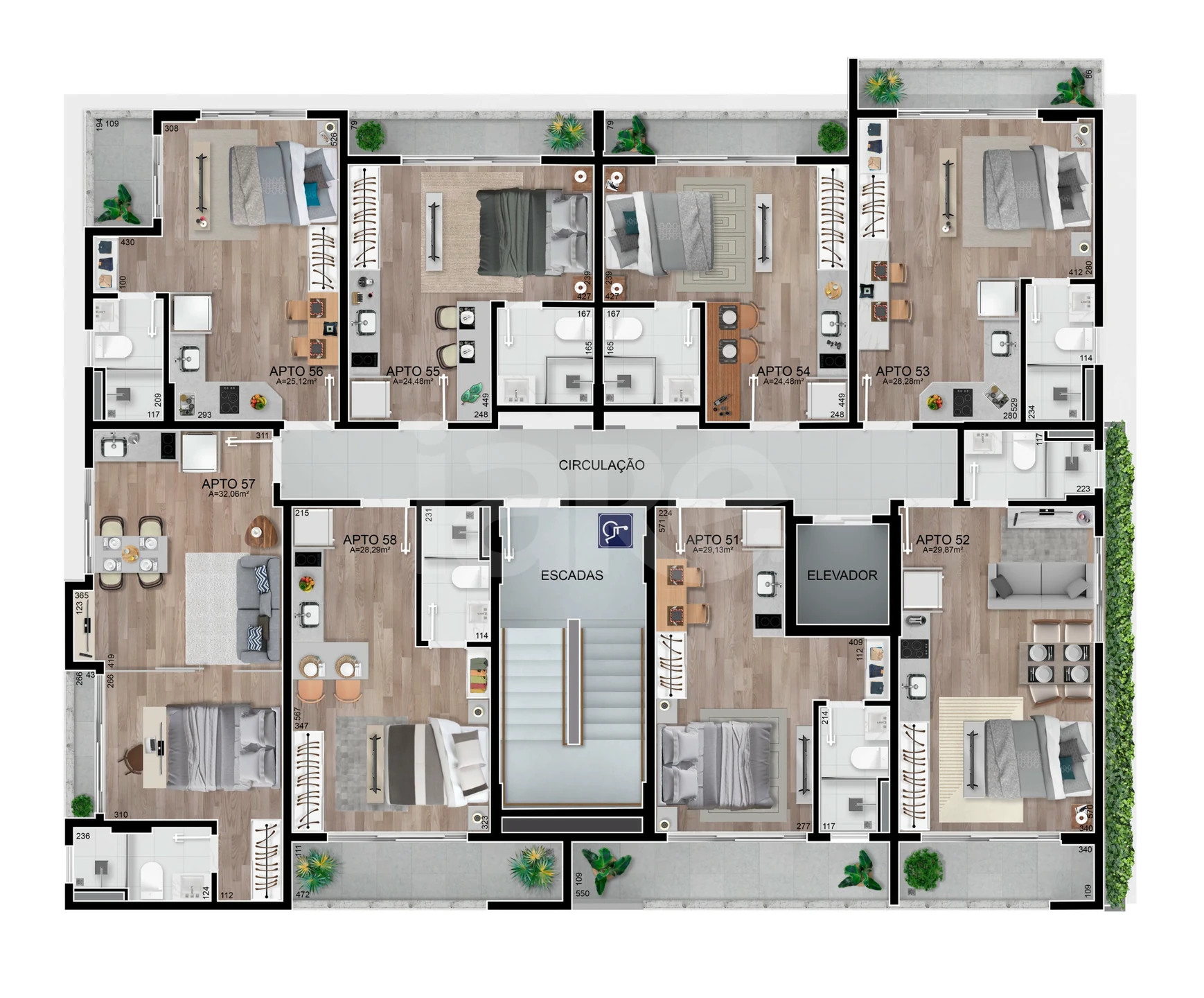 Planta — Pavimento 5