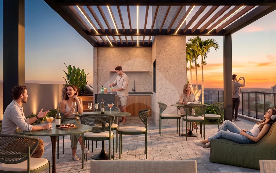 Casin Conquista - Elys - Apartamento com 34 m², em Tristeza — foto 4