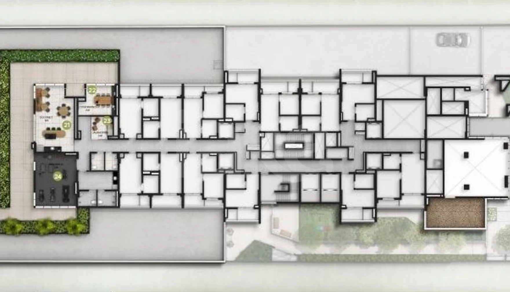 Planta — Pavimento 1