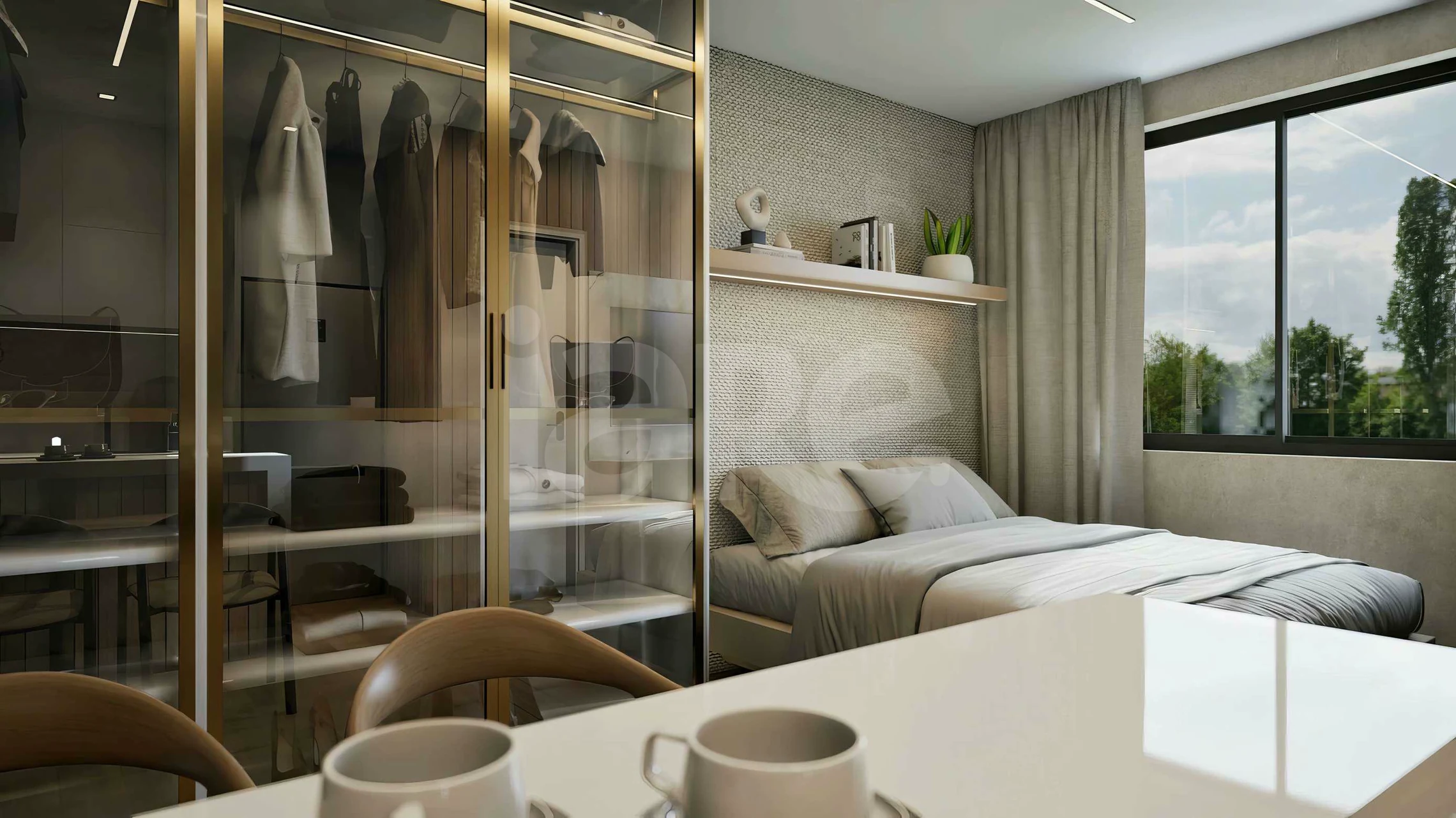Mônaco Residence - Studio com 24,63 m², em Água Verde — foto 9
