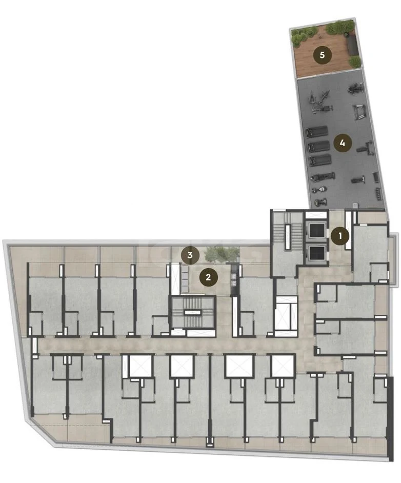 Planta — Pavimento 3